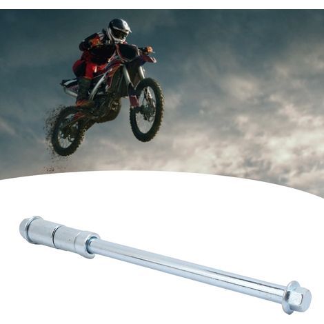 Generic Essieu de Roue de Jante Avant et Arrière, Nettoyage Facile, Essieu Avant et Arrière, Résistant à l'usure, Résistant à l'érosion pour le Réglage de Moto. (1/5)