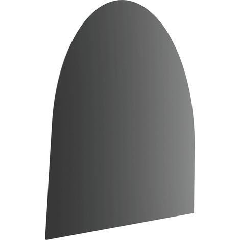Stahlsockel für freistehenden Ofen MODELL 2 100x80 cm schwarz (1/4)