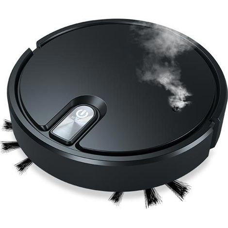 3-in-1-Saug- und Wischroboter mit starker Saugkraft, intelligenter Navigation, Sprühfunktion, 60 Minuten Laufzeit, leisem Betrieb und USB-Ladefunktion. (1/5)