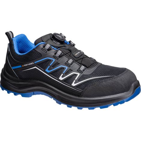 Basket Composite S1ps Esd Sr Fo - Größe 47 - Schwarz/Blau - Portwest