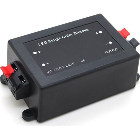 Télécommande RF Sans Fil 12V 24V Variateur LED Interrupteur Spot Encastré Bandeau Lumineux Gradateur (1/4)