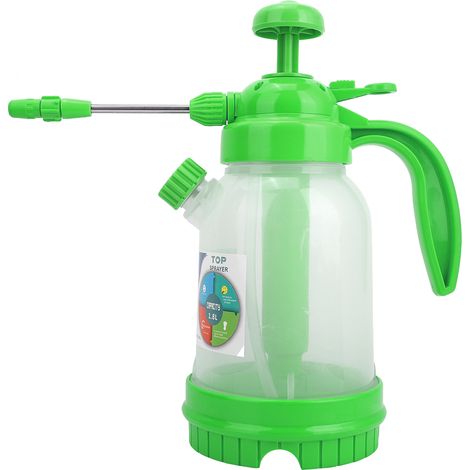 Pulvérisateur à pression 1,8L Manuel Buse réglable PP robuste Vert (1/5)