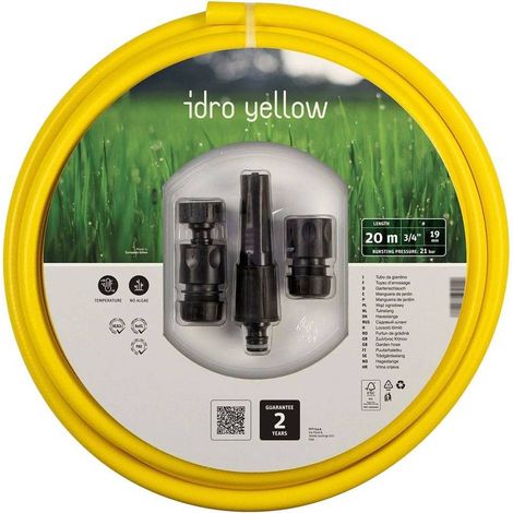 TUBO CON KIT 'IDRO YELLOW' mm 15 x mt 15 - 5/8