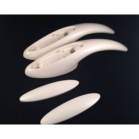 Ricambio coppia maniglie bianche per vasca Spazia Jacuzzi 225000820 (1/2)