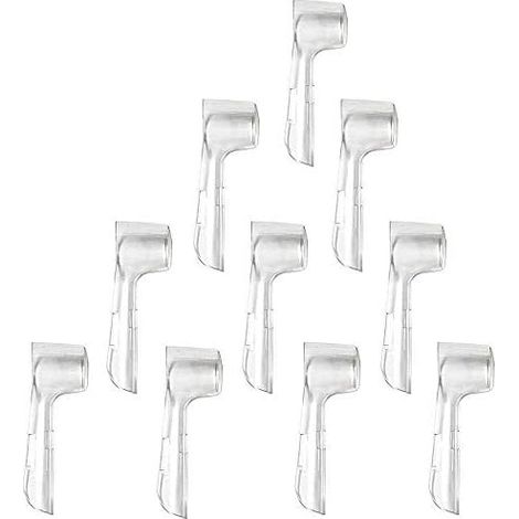 Lot de 10 protège-têtes de brosse à dents électrique Oral-B - protègent vos têtes de brosse à dents électriques de la poussière et des bactéries. (1/5)