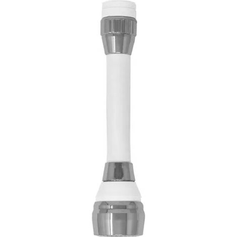 AERATORE CROMATO CON PROLUNGA DA CM 15 A SNODO PER MISCELATORE