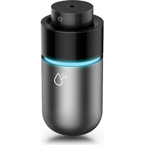 Diffuseur de voiture humidificateur de voiture, diffuseurs d'huiles essentielles Usb Diffuseur d'aromathérapie de grande capacité 200 ml (noir-gris) (1/5)