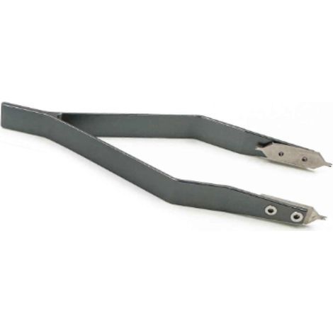 Pince à fermoir métallique Bergeon 7825, pince à barrettes de ressort, outil ergonomique d'horloger en acier inoxydable, argenté - En stock