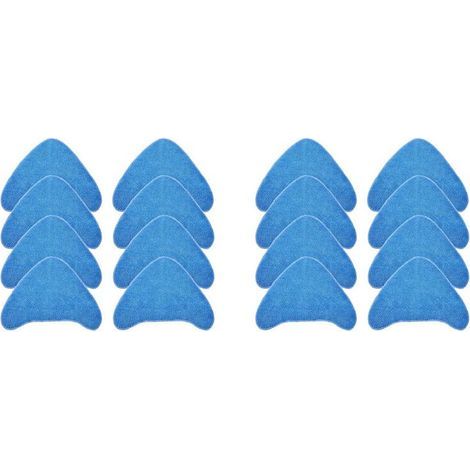 16 Paquets de Tampons de Nettoyage de Vadrouille à Vapeur de Remplacement pour le Nettoyeur de Tampons de Nettoyage en Microfibres à Vapeur Vax (1/5)