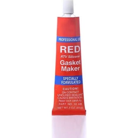 Mastice guarnizioni sigillante pasta siliconica alte temperature 85Gr - ROSSO