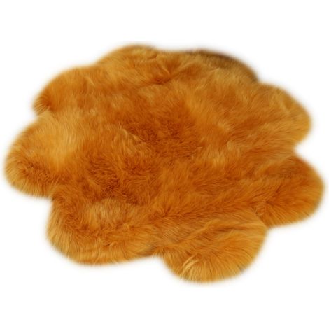Tapis de laine en forme de prune Coussin de sol à poils longs Coussin de salon Chambre à coucher Tapis de chevet Panier suspendu Coussin de chaise pivotante Coussin de chaise décoratif doux et moelleu (1/2)