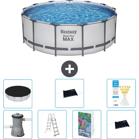 Bestway Steel Pro MAX Rund - 427x84 cm - 8-teilig S562