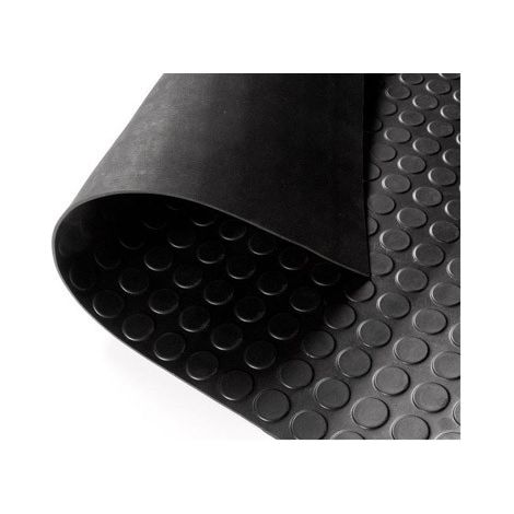 Pavimento caucho NOVARTIX negro caucho 1x10m