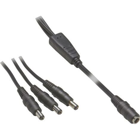 Câble de raccordement basse tension VOLTCRAFT 072958C DC femelle - DC mâle 5.5 mm 2.5 mm 5.5 mm 2.5 mm 1.10 m 1 pc(s) (1/2)
