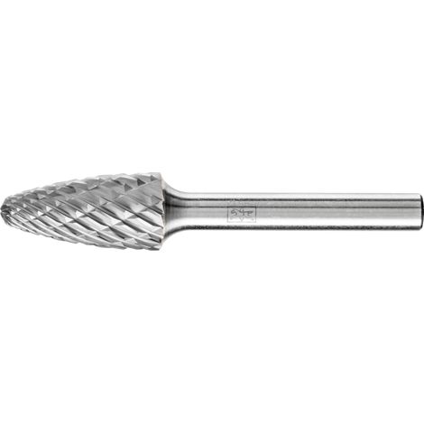 PFERD TOOLS Hartmetall Hochleistungsfrässtift ALLROUND Rundbogen RBF Ø 12x25mm Schaft-Ø 6mm universal grob