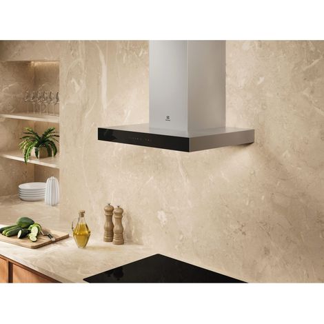 Electrolux LFT826X De pared Negro, Acero inoxidable A 600 m³/h (1/5)