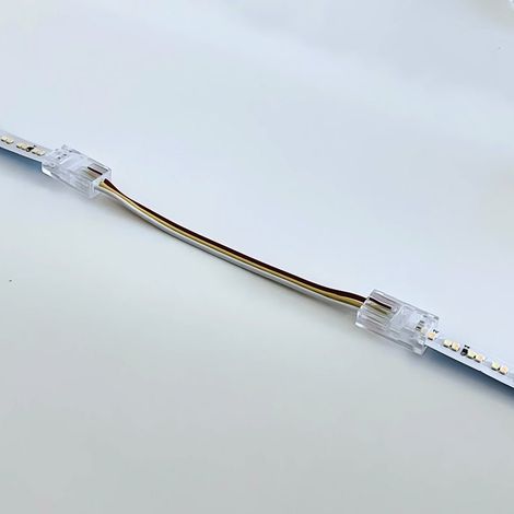 Connecteur Double pour Ruban CCT 8mm pour ruban IP44 - SILAMP (1/2)