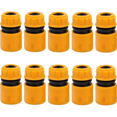 10x Schnellkupplungen für Gartenschläuche 1/2" (1/5)
