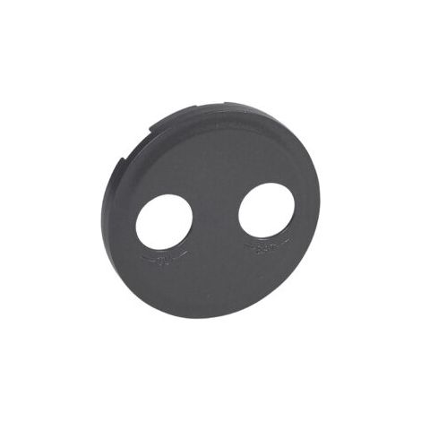 Legrand 067997 Enjoliveur Céliane graphite prise TV Sat (1/2)