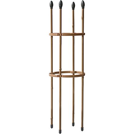 Tuteur pour plantes grimpantes, anneau de 15 cm, hauteur de 75 cm, vendu à l'unité (1/4)