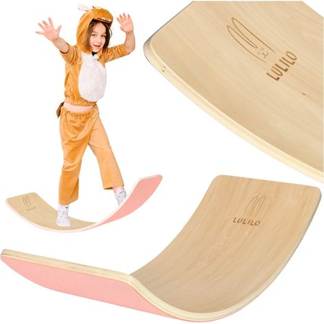 Planche dequilibre lulilo ajlo avec feutre rose