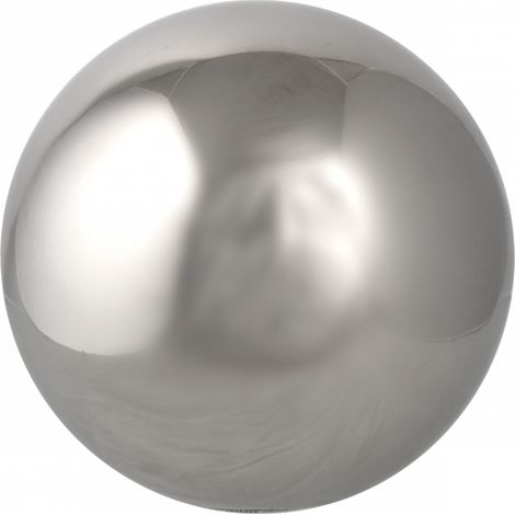 Sphère en acier inoxydable XL - D 24,4 cm - Livraison gratuite