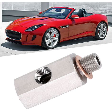 Turbo-Adapter-Öldrucksensor-T-Stück 1/8 NPT Innengewinde M9 Außengewinde