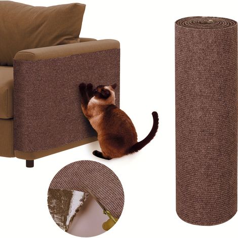 MOV Cat Sharpening Mat 30x100CM Self-Adhesive Customizable Protects Furniture and Promotes Healthy Claws (1/5)