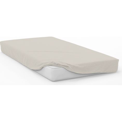Drap housse en coton 57 fils 70x140 cm BEBE lin, par Soleil d'Ocre