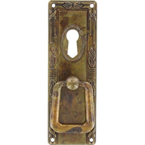 BL MANIGLIA 12060 33X97 MM P.P. OTTONE ANTICATO- 6,0 blister