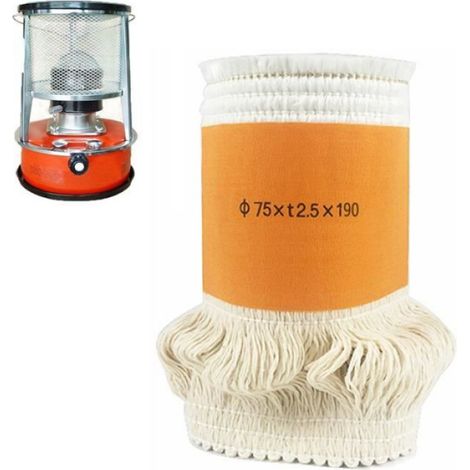 75xt2.5x190mm - Mèches de poêle à Kerosene, différents modèles, Fibre de verre de haute qualité + mèche chauf (1/3)