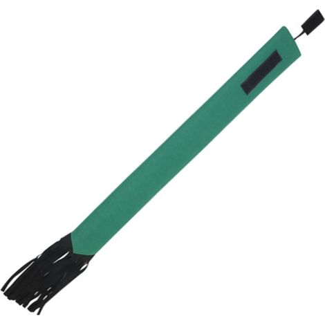 Protecteur de Queue de Cheval Anti-Pluie Respirant en Polyester avec Franges Vert (1/5)