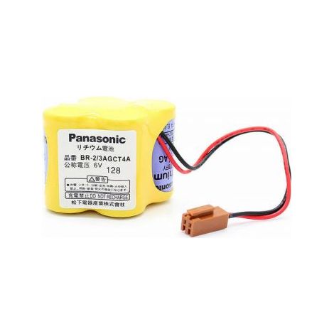 Panasonic batteria 6V 2400mAh compatibile Fanuc - BR-2/3AGCT4A