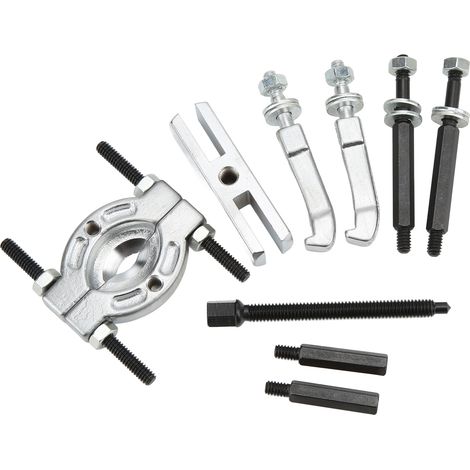 Jeu de 9 séparateurs de roulements extracteur portatif outil démontage métal kit dériveur paliers (1/5)
