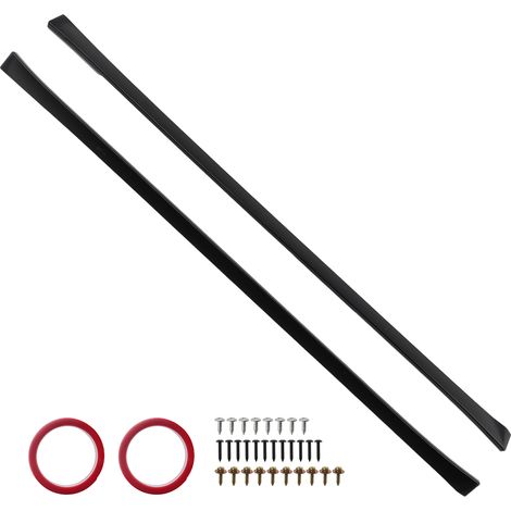 2 Piece ABS Side Skirt Panel for BMW X3 G01 F97 2017-2024 Extension Body Kit (1/5)