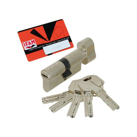 Cylindre à bouton rx - varié 5 clés - A : 40 - B : 40 - Longueur : 40x40 - IFAM (1/3)