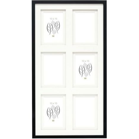Deknudt S65KK2 schwarz 6x10x15 Holz Galerie doppeltes Passepar.
