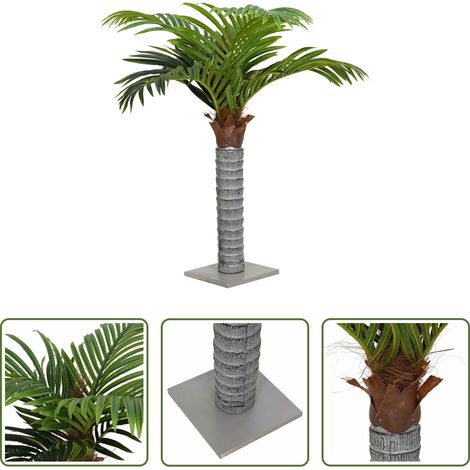 vidaXL Künstliche Palme 150 cm - Palme Künstlich 12 Blätter 150 cm Grün (1/5)