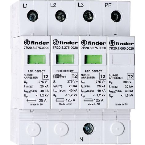 Finder 7P.24.8.275.K110 Scaricatore di sovratensioni 1 pz.