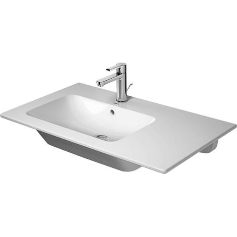 Duravit ME by Starck Möbelwaschtisch, mit Überlauf, 1 Hahnloch, (1/4)