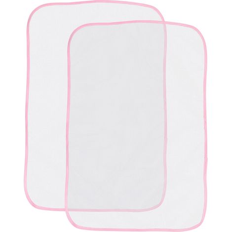 Toile à Repasser en Maille Légère et Résistante 2 Pièces, Coussin de Repassage Protecteur pour Linge, Adaptée à Table à Repasser, Tissu Respirant et Solide Couleur Aléatoire (1/5)