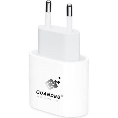 Chargeur rapide USB-C 20 W compatible avec iPhone 11, 12, 13, 14, 15, 16 Pro, Max et iPad (1/5)