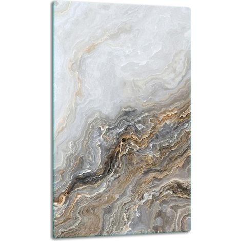 Glasplatte, Tischplatte, 30x52 Marmor (1/5)