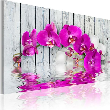Tableau Imprimé "Harmonie : Orchidée" 40x60cm (1/2)