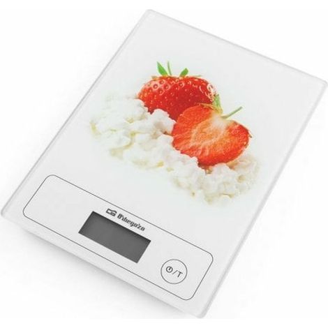 Báscula de Cocina Electrónica Orbegozo PC 1018/ hasta 5kg/ Blanca (1/5)