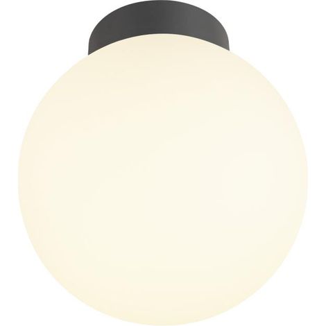 Plafonnier SUN 20 intérieur rond 60W E27 noir - SLV - 1008125 (1/3)