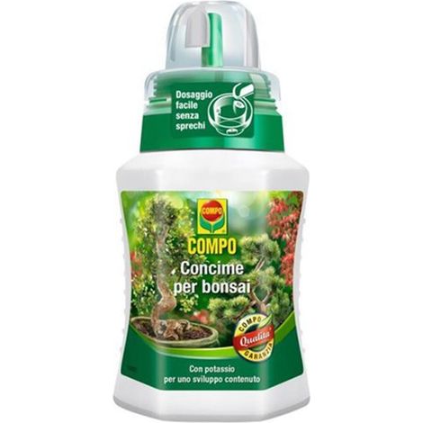Concime liquido per bonsai fertilizzante rinverdente, evita la caduta delle foglie 250 ml