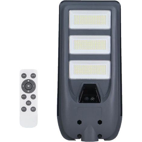 TrAdE Shop Traesio - Lampione Faro Led Solare 100w 160w 220w 300w Con Sensore Crepuscolare Prossimità Es-p-f - 160 Watt (1/5)