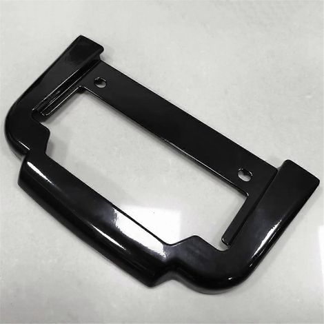 Support de plaque d'immatriculation arrière noir pour--