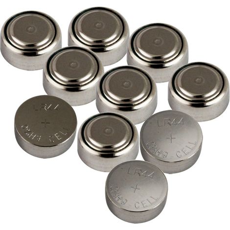 Piles alcalines Esperanza LR44 AG13, lot de 10 (EZB109)